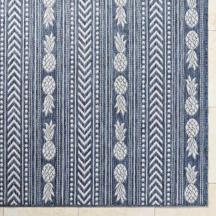 Zaida Blue Area Rug