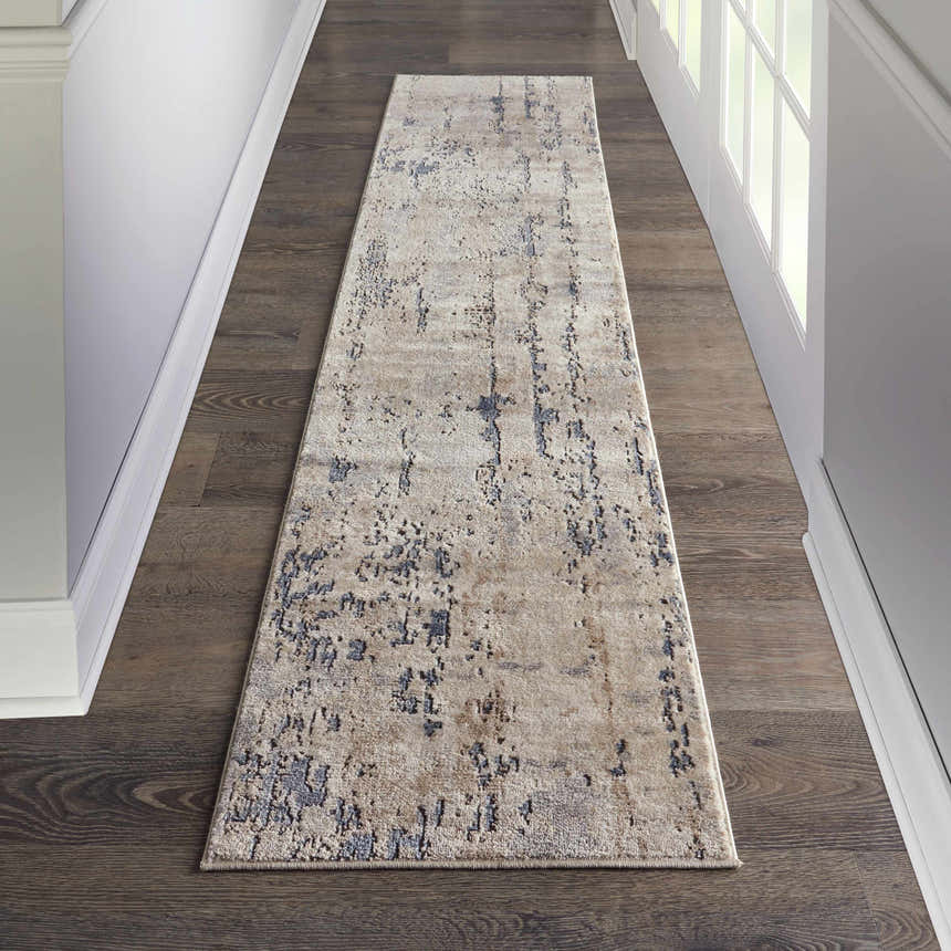 Nourison Quarry Beige Grey Modern Indoor Area Rug