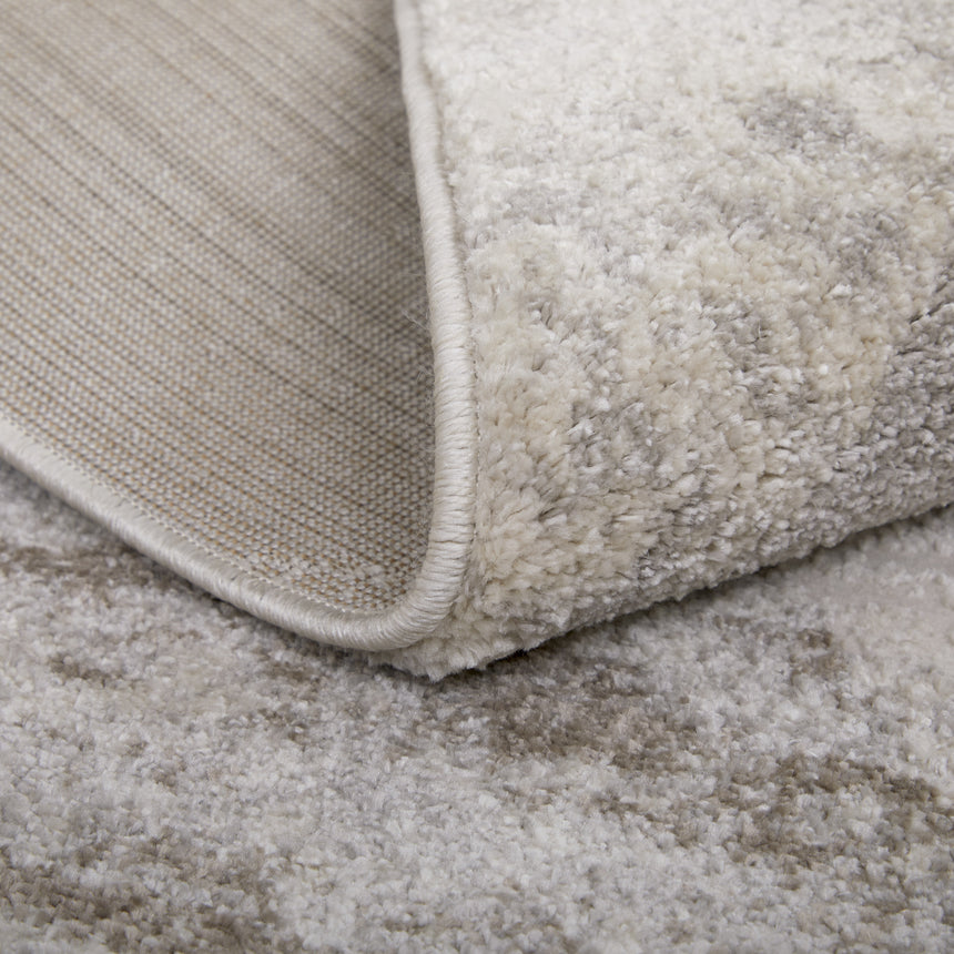 Feizy Vancouver Modern Geometric - Tan/Brown/Ivory Area Rug