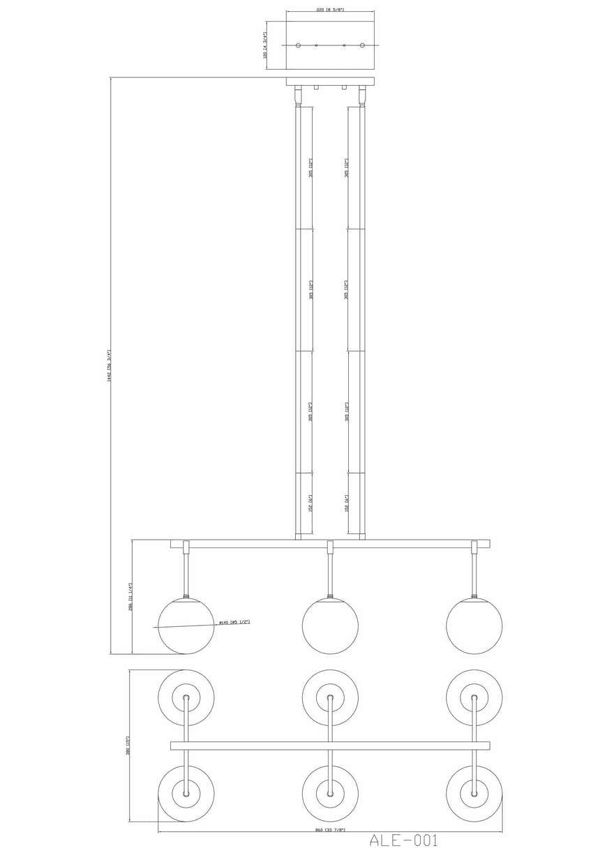 Ettelbruck Chandelier