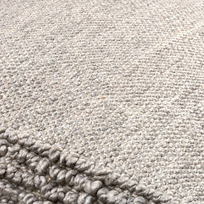 Souma Light Gray Outdoor Throw Pillow - Clearance