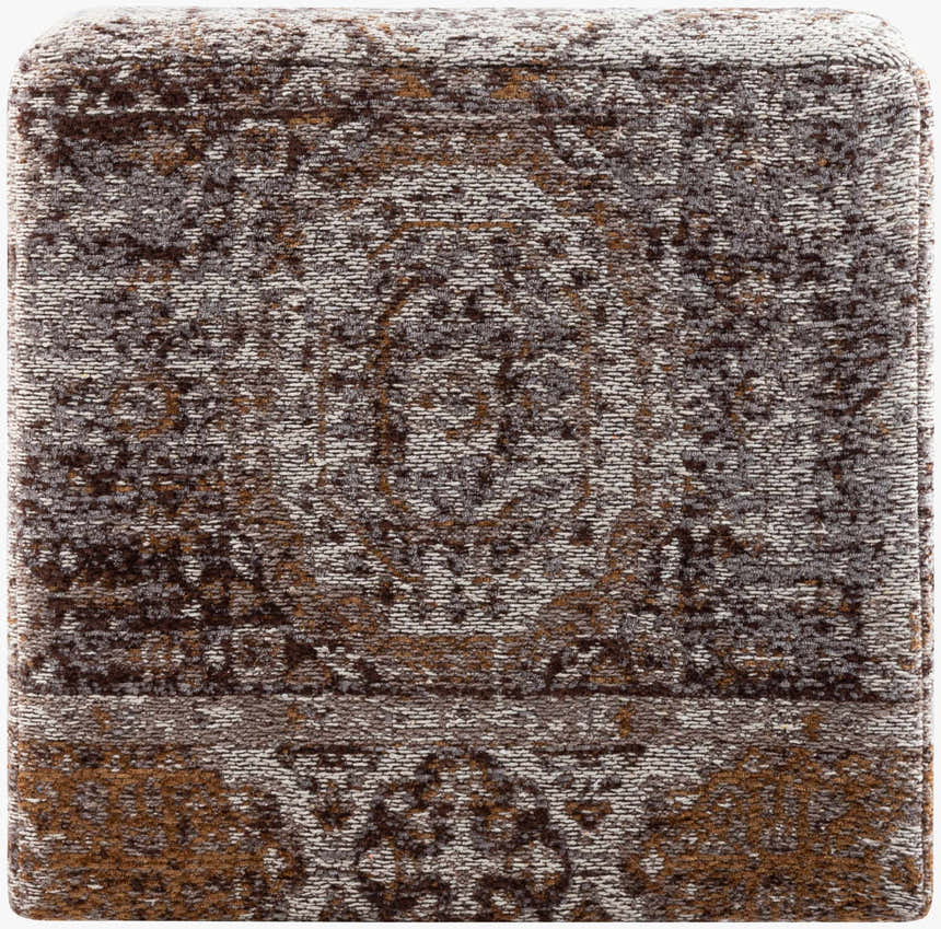 Gretna Brown Ottoman Pouf