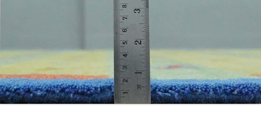 Animal and Tree Life Green, Blue and Rust Hand knotted Traditional Multi Size Wool Area Rug, Kids, Living Room and Bedroom Rug