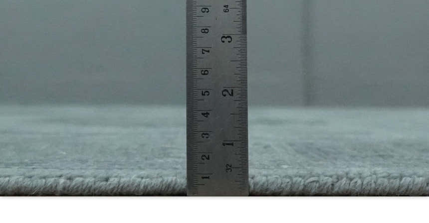 Antique look Bluish Gray Hand knotted Traditional Oushak Multi Size wool area Rug