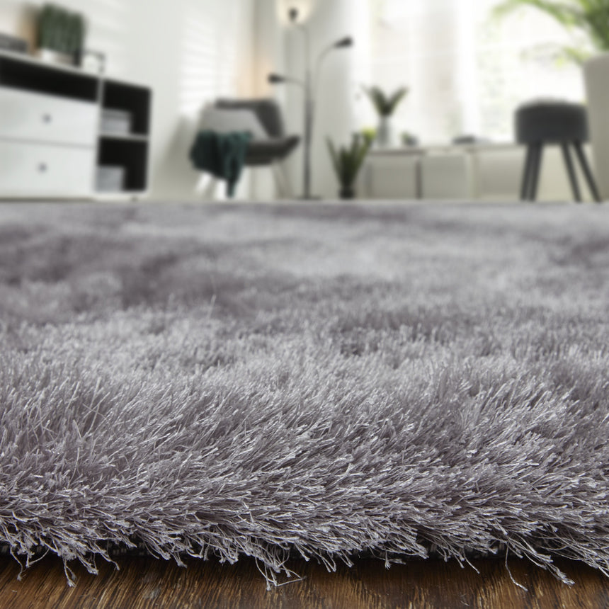 Feizy Indochine Modern Solid - Purple Area Rug