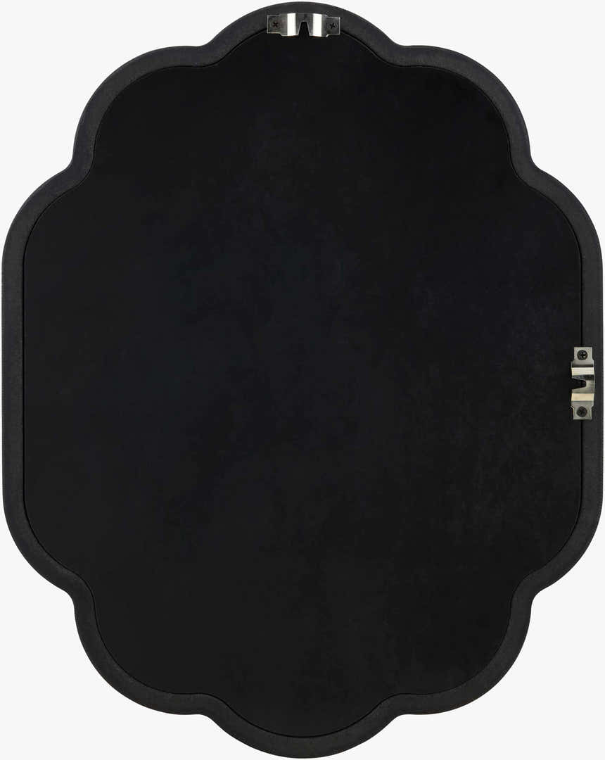 Yowele Blue Wood Mirror