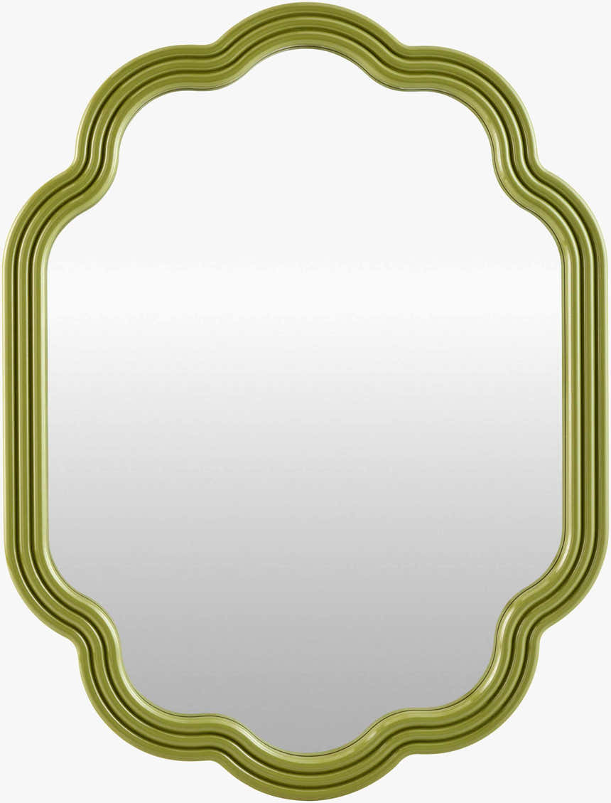 Dicui Green Wood Mirror