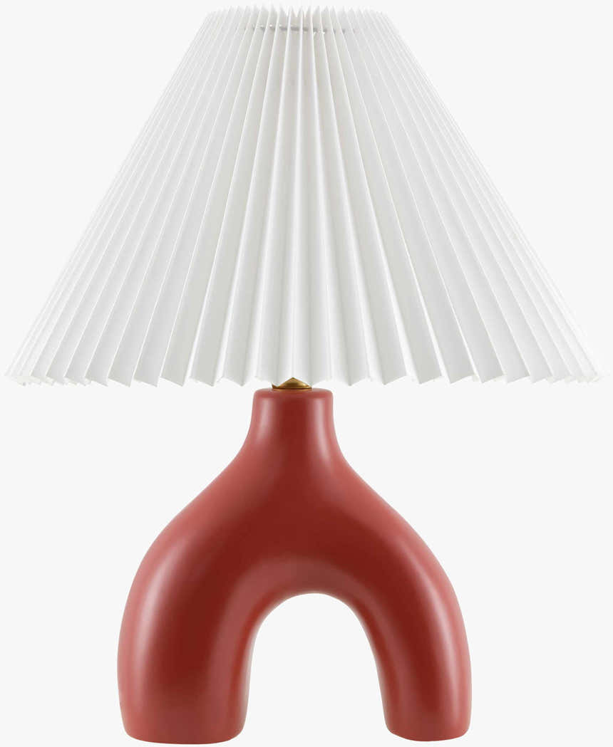 Ottenhofen Dark Red Table Lamp