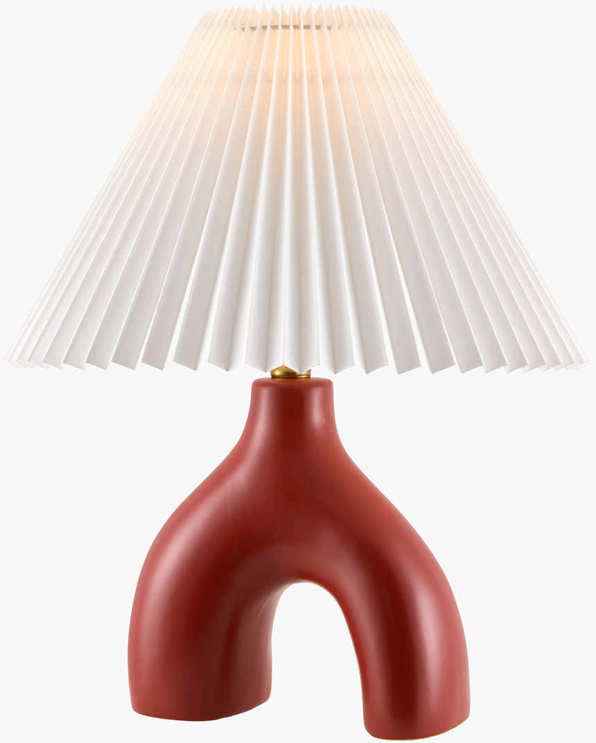 Ottenhofen Dark Red Table Lamp