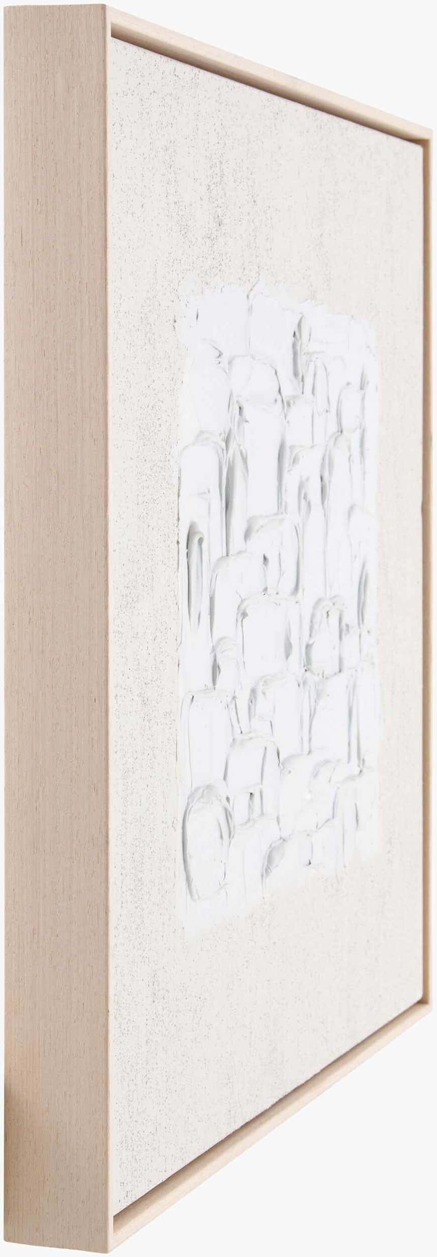 Warm Light Gray Modern Framed Wall Art for modern gallery walls
