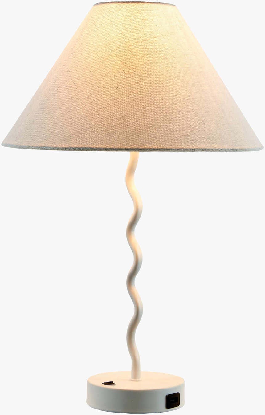 Kamyanyets White Table Lamp