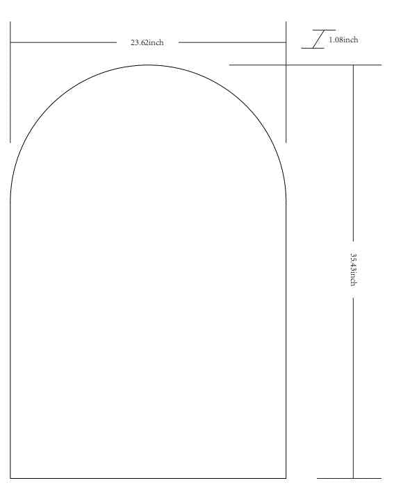 Brembilla Silver Gray Contemporary Mirror