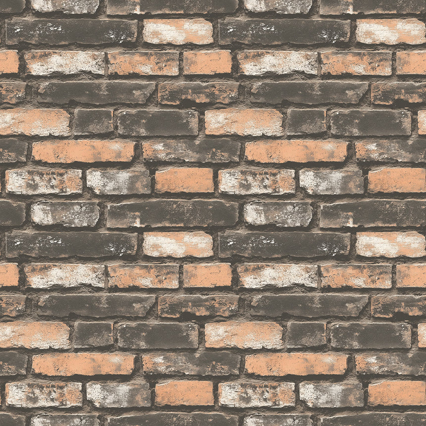 Soho Loft Distressed Brick Wallpaper