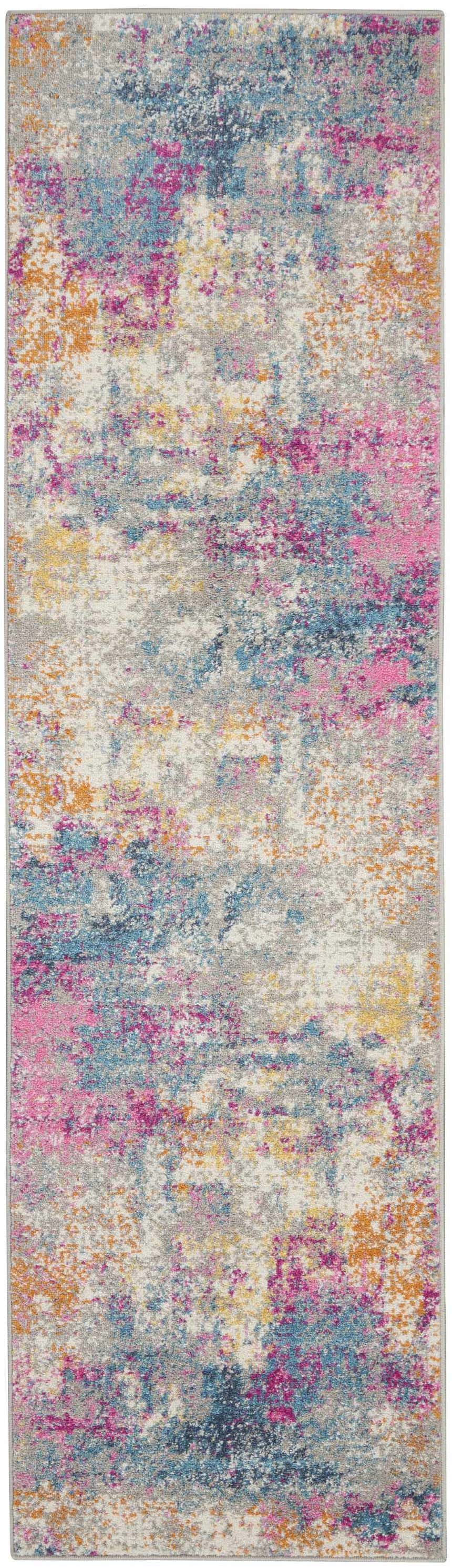 Nourison Passion Ivory Multicolor Modern Indoor Area Rug