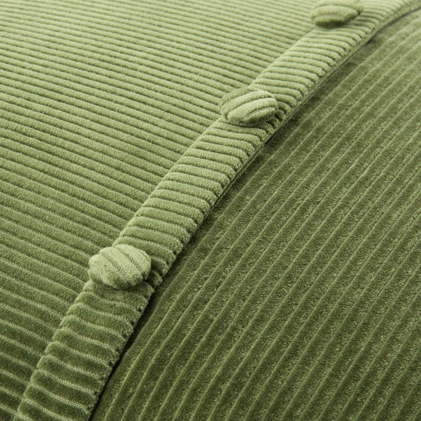 Suvoa Olive Cotton Throw Pillow