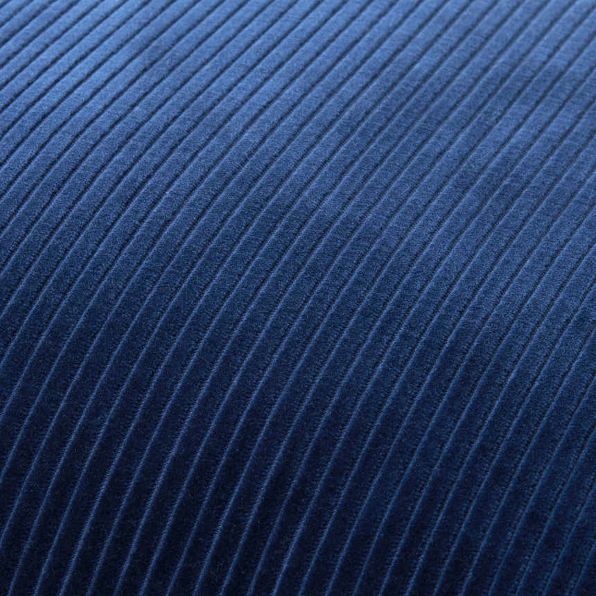 Sadai Blue Cotton Throw Pillow