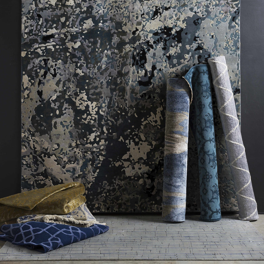 Pensacola Tan Premium Wool&Viscose Rug - Clearance