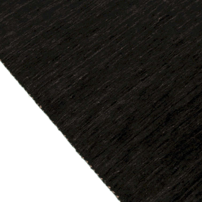 Contemporary Design Charcoal Hand Loomed Wool Area Rug