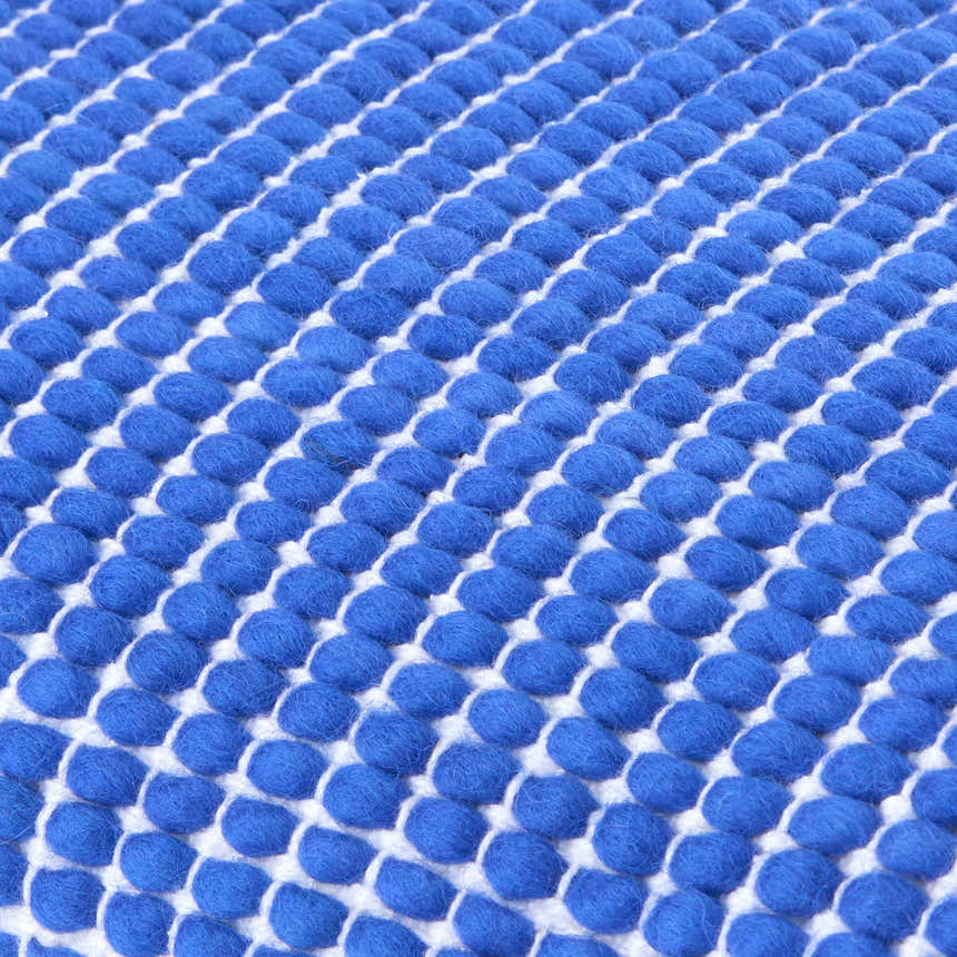 Trory Cobalt Blue Throw Pillow - Clearance