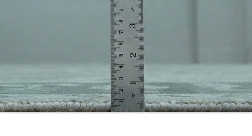 Custom Made Antique look Gray, Charcoal and silver Oriental Oushak wool Area Rug