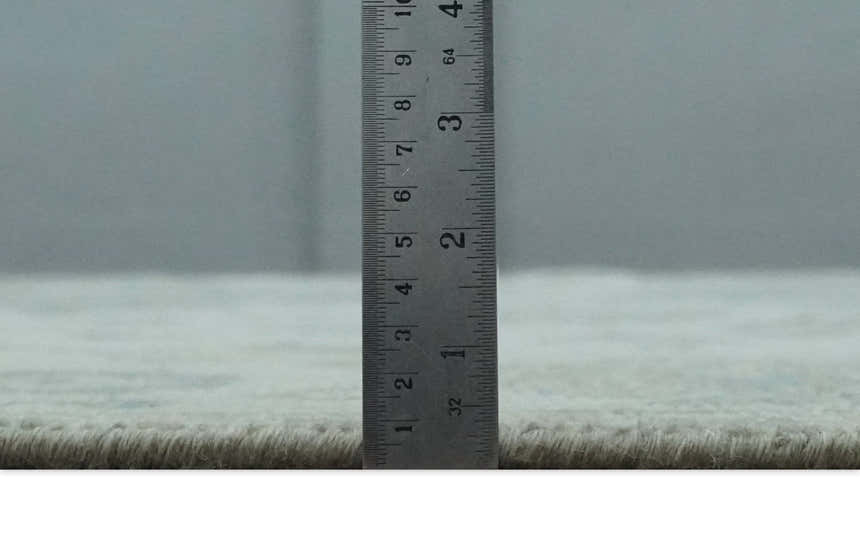 Custom Made Antique Style Neutral Ivory and Camel Custom Made wool Area Rug