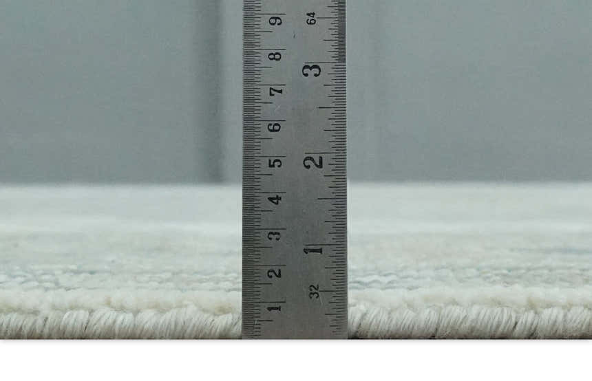 Custom Made Gray, Ivory and Silver Hand knotted Traditional Medallion wool Area Rug