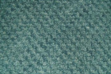 Custom Made shades of Sea Blue Contemporary Hand Knotted Wool area Rug