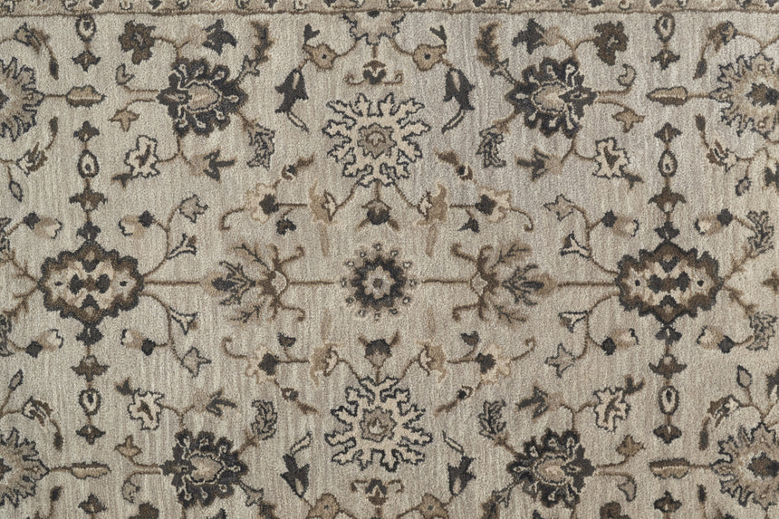 Feizy Eaton Traditional Oriental - Gray/Ivory/Taupe Area Rug