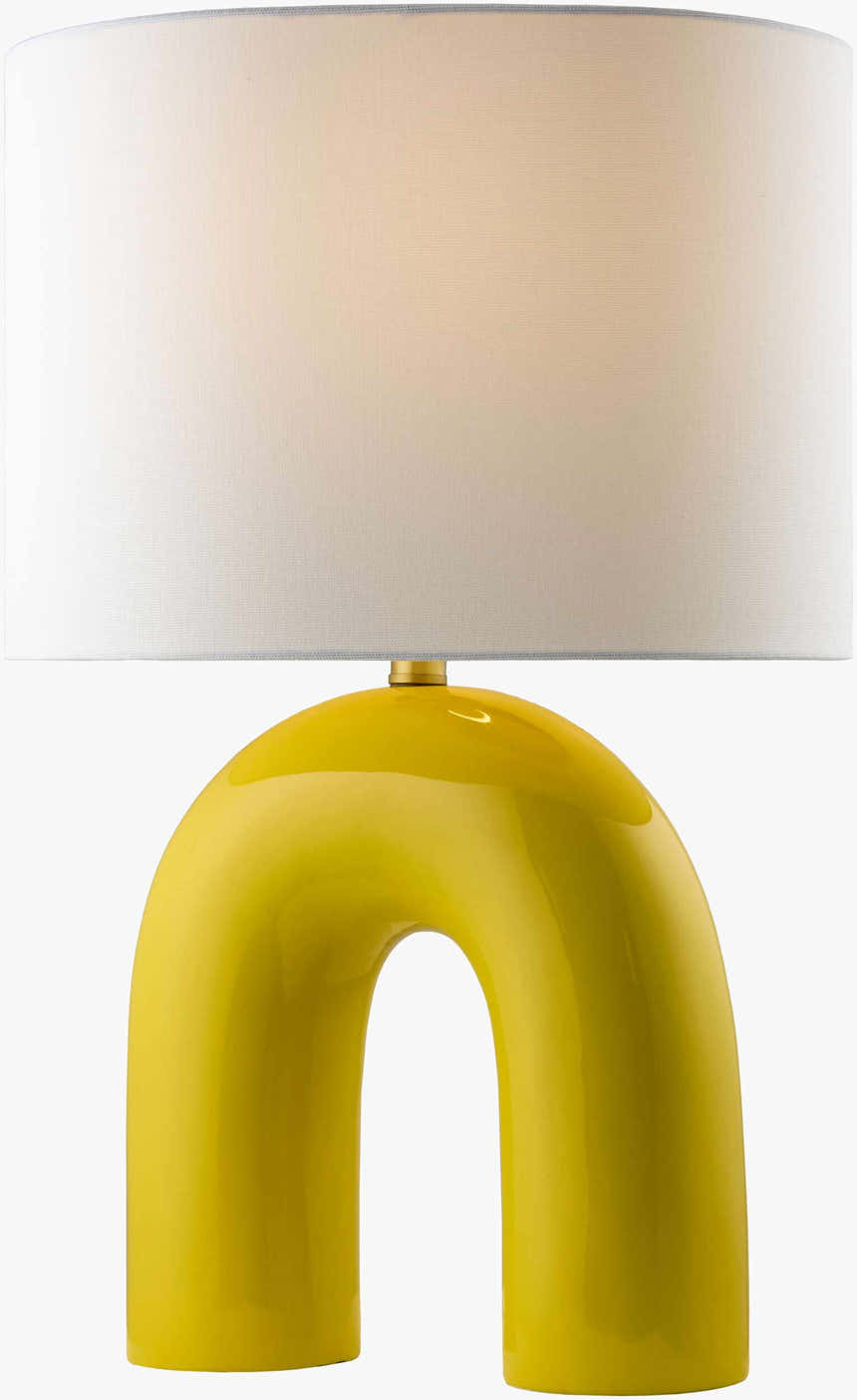 Benslimane Yellow Table Lamp