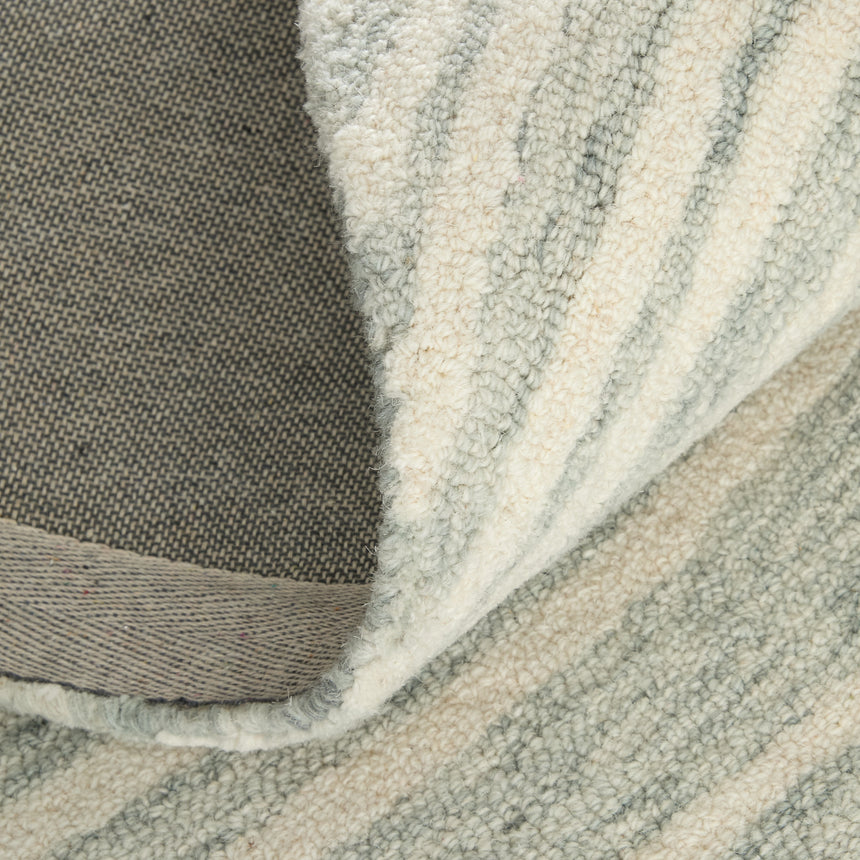 Feizy Wallace Modern Abstract - Gray/Ivory Area Rug