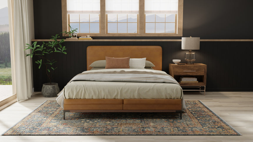 Feizy Carrington Traditional Oriental - Blue/Red/Gold Area Rug