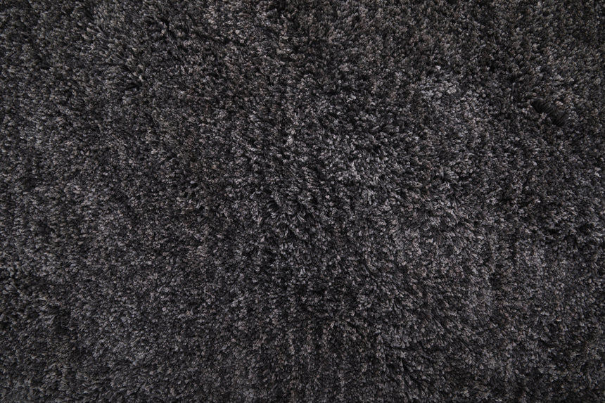 Feizy Stoneleigh Modern Solid - Black/Gray Area Rug