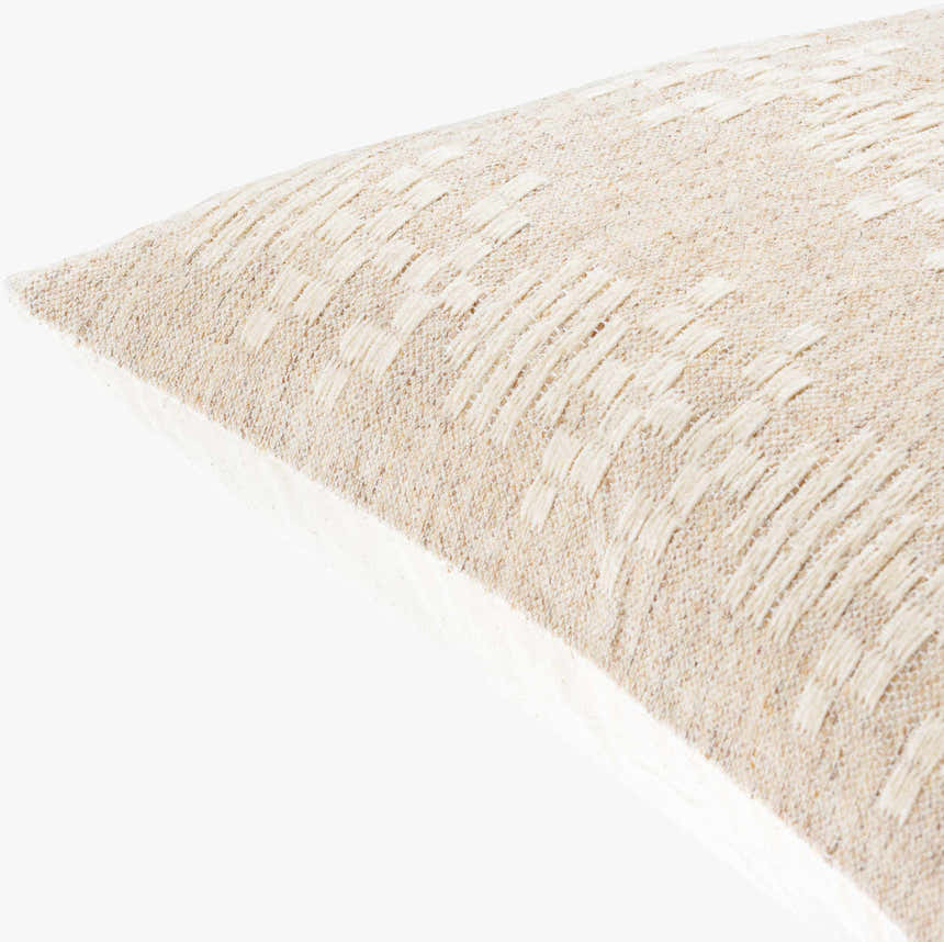 Sanna Beige Throw Pillow - Clearance