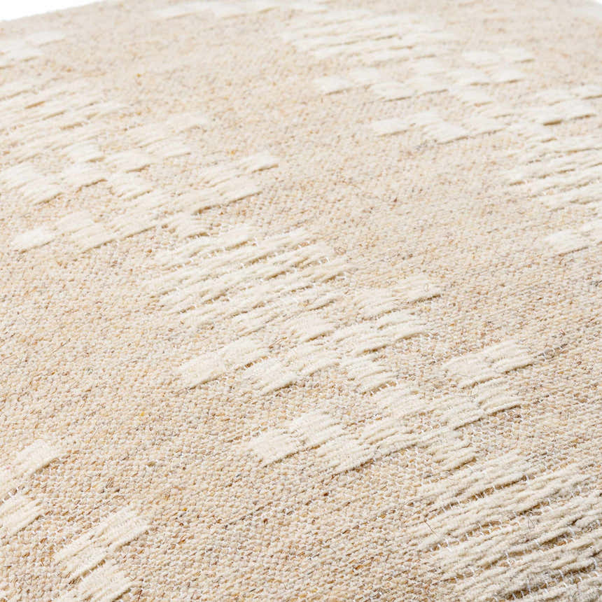 Sanna Beige Throw Pillow - Clearance