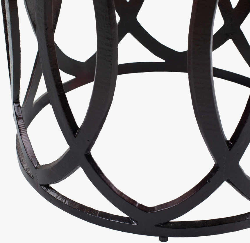 Glomfjord Black End Table - Clearance