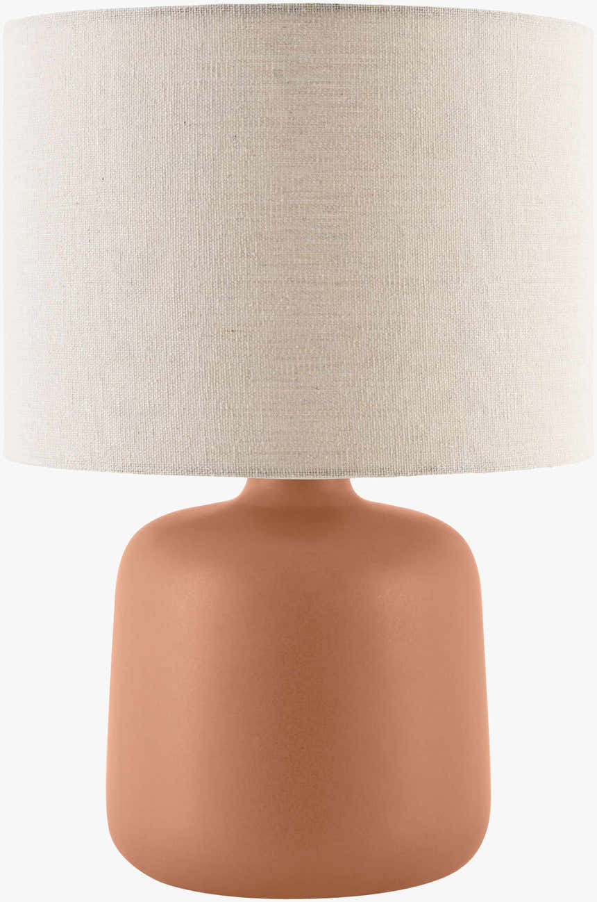 Lumellogno Brick Red Table Lamp