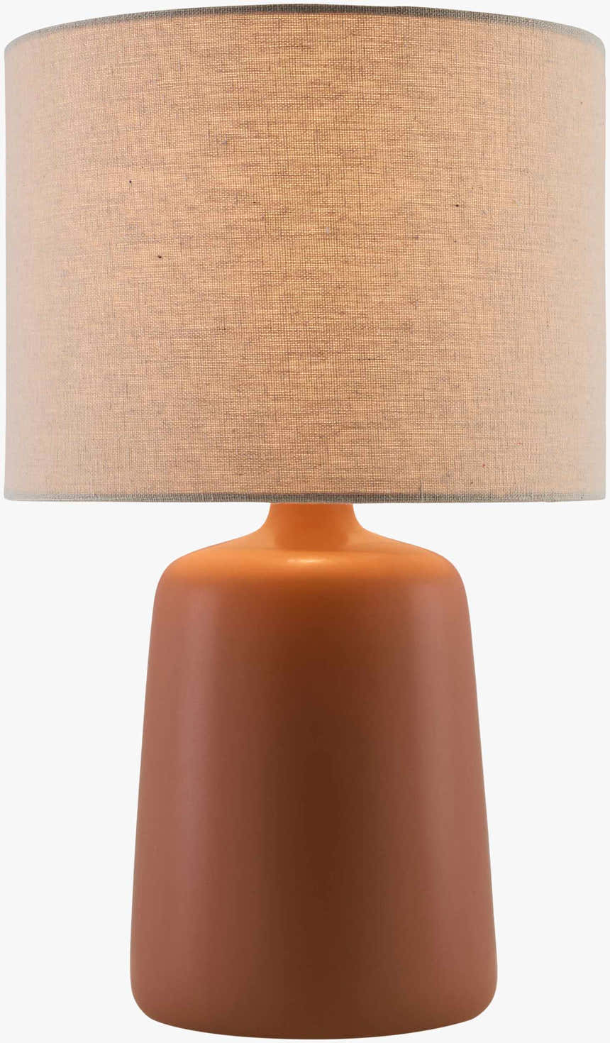 Chiquimula Brick Red Table Lamp