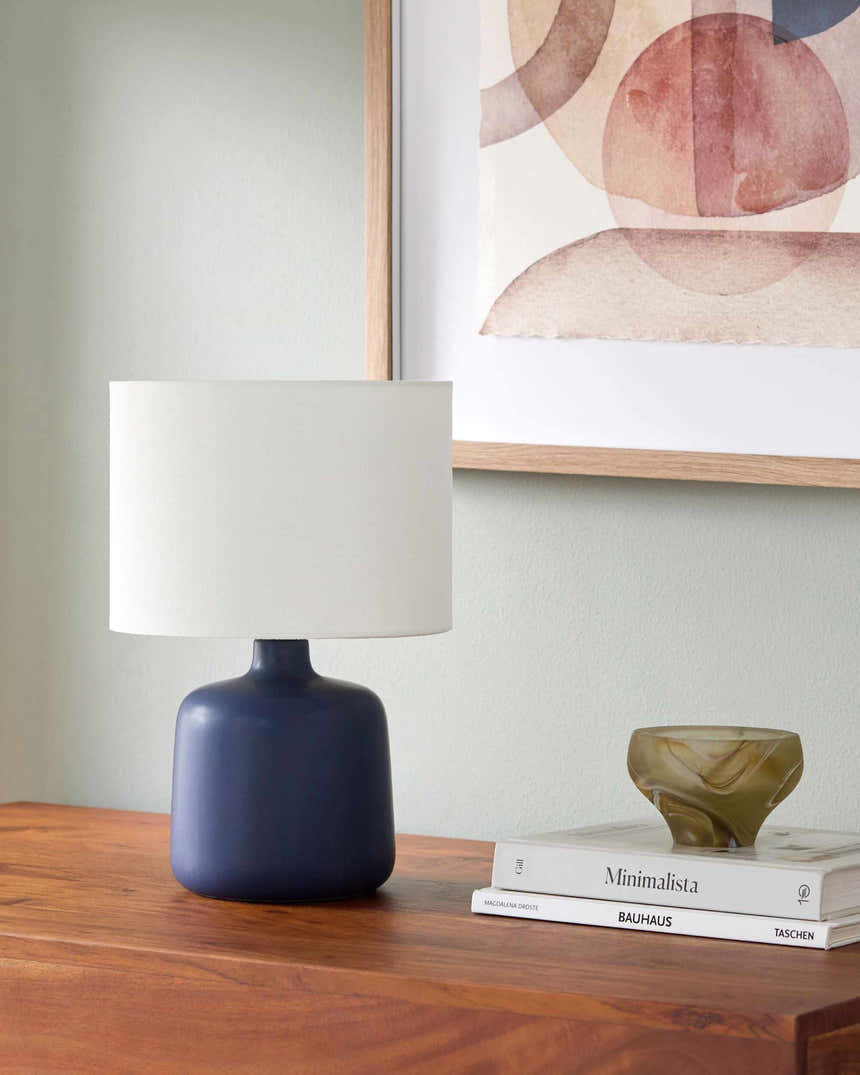 Khirkiyan Navy Table Lamp