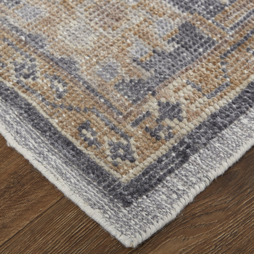 Feizy Wendover Transitional Oriental - Gray/Blue/Tan Area Rug