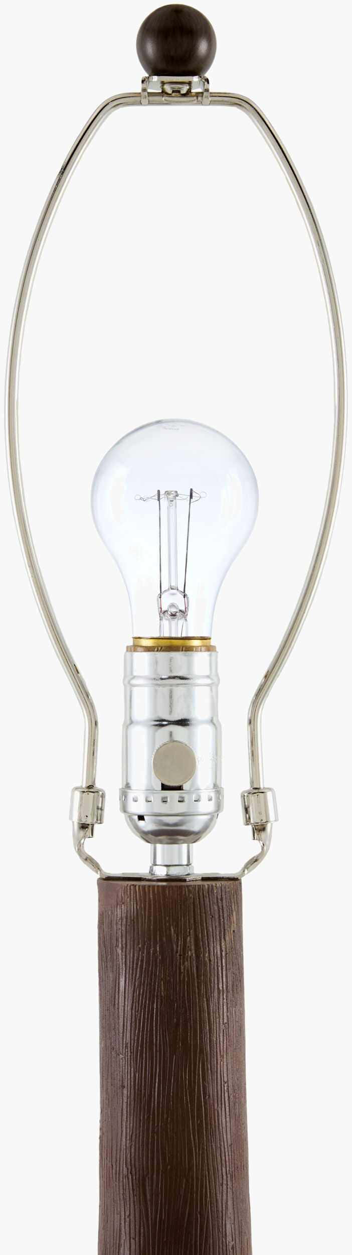 Schladming Dark Brown Table Lamp