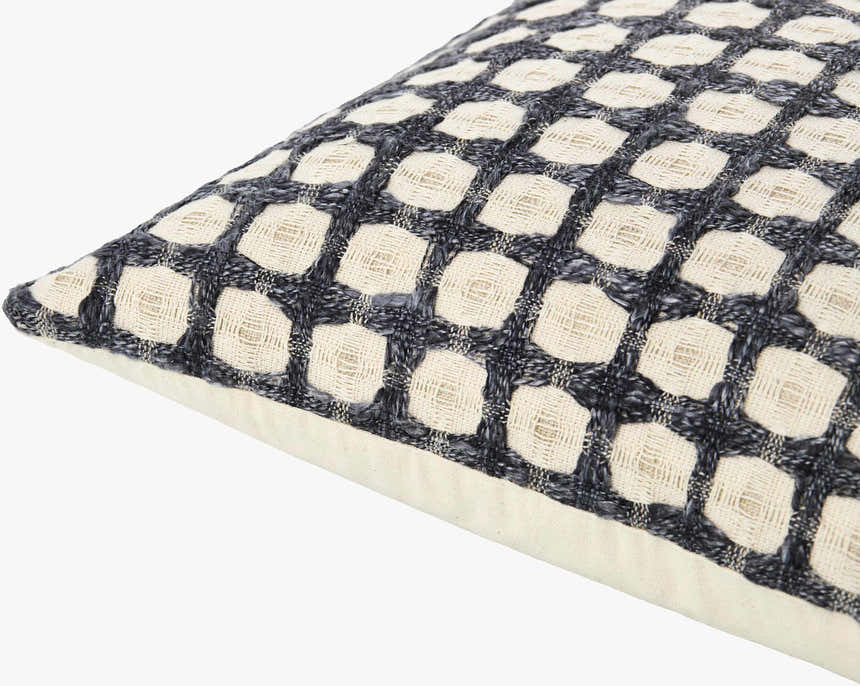 Pilo Ivory Cotton Throw Pillow