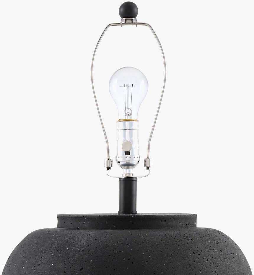 Venturada Black & Peach Table Lamp