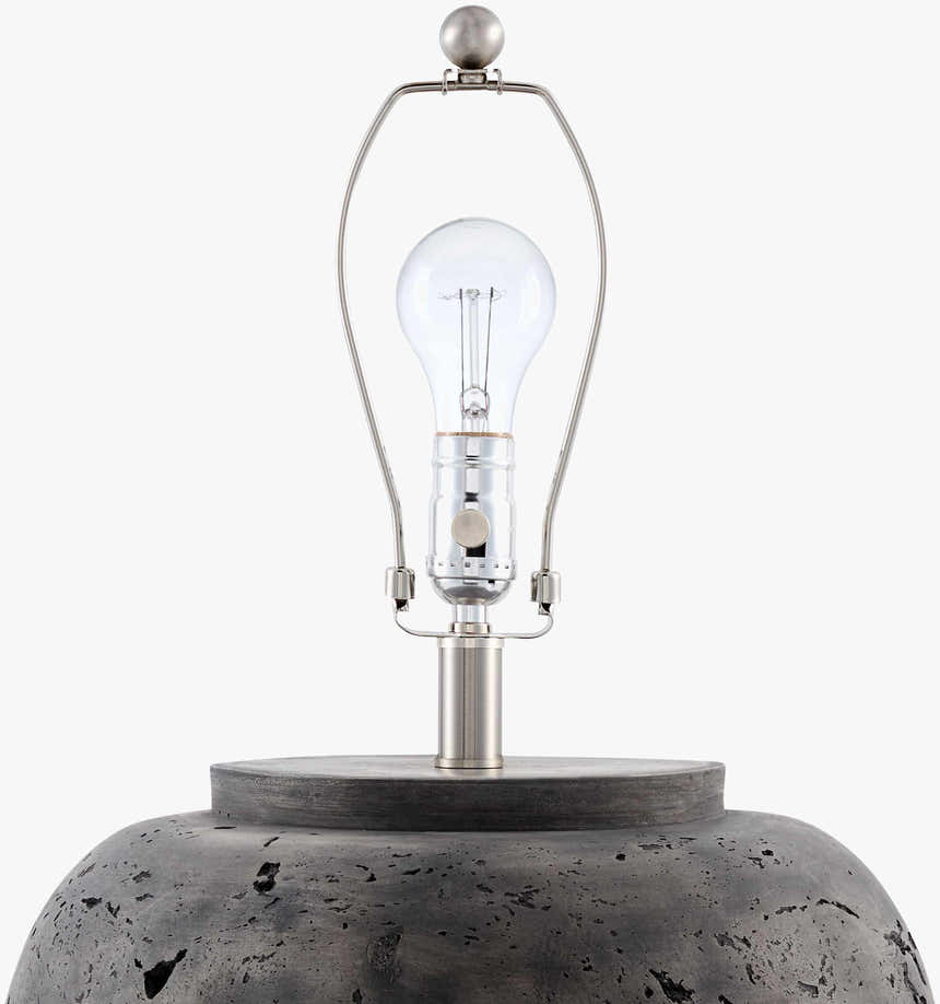 Venturada Gray & Peach Table Lamp