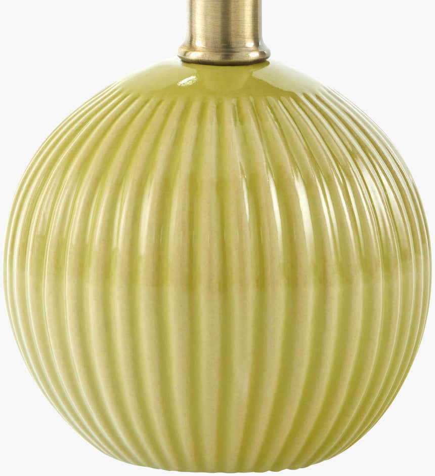 Shahrekord Olive Ceramic Table Lamp