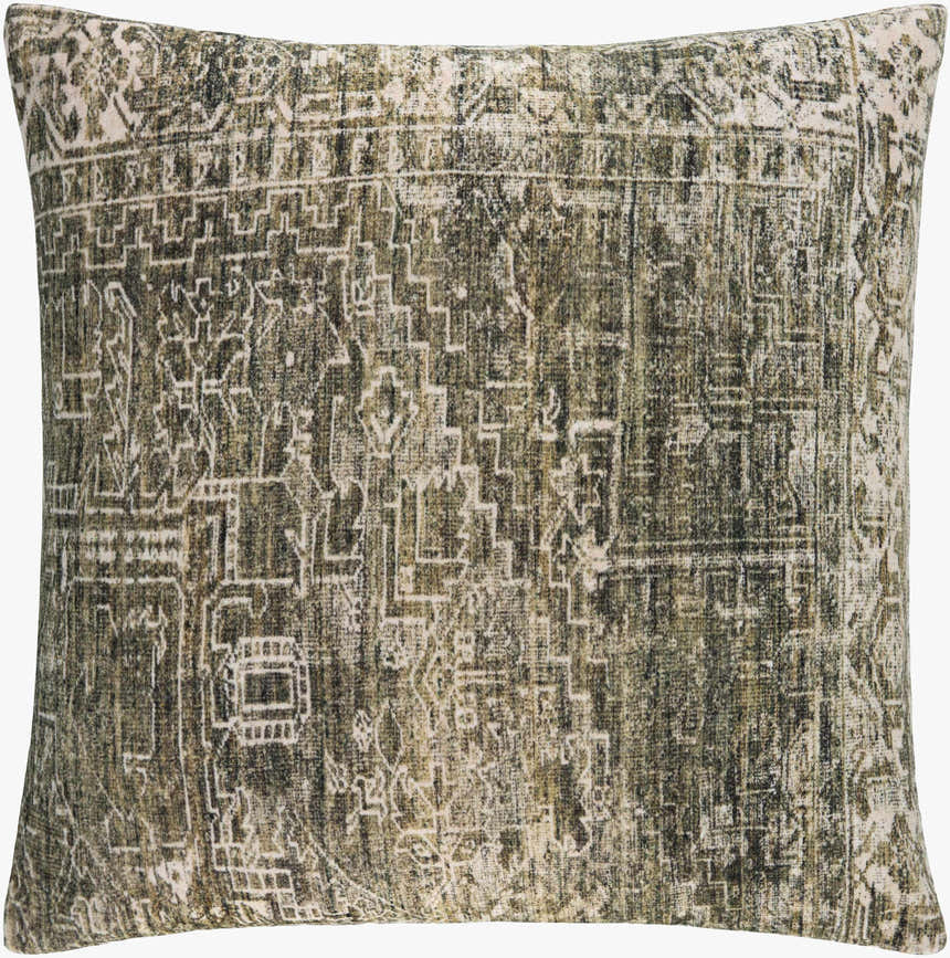 Brylee Olive Throw Pillow