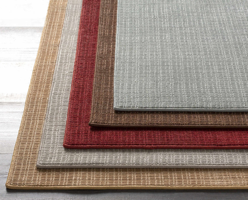 Gunther Gray Hand Loomed Cut and Sew Custom Rug