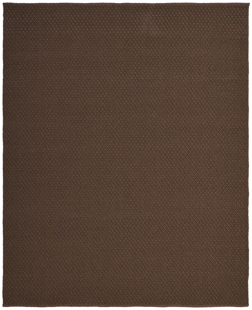 Feizy Tito Modern Solid - Brown Area Rug
