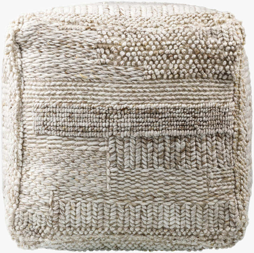 Moriguchi Ivory Outdoor Pouf - Clearance