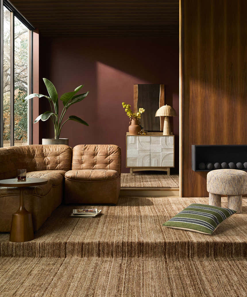 Pinarella Mahogany Round End Table