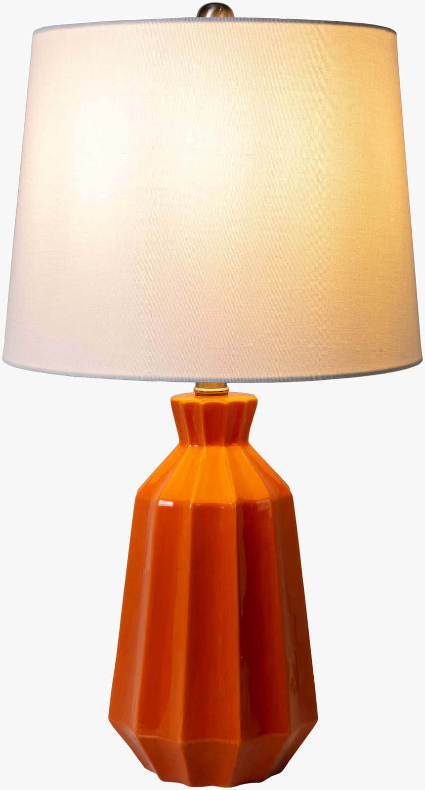 Schlettau Orange Table Lamp